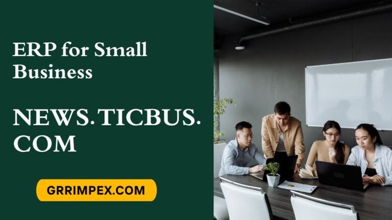 ERP for small business news.ticbus.com